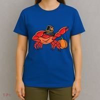 Dabbing Pilgrim Crab Thanksgiving Great Gift T-Shirt thumb 4