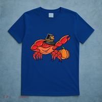 Dabbing Pilgrim Crab Thanksgiving Great Gift T-Shirt thumb 5