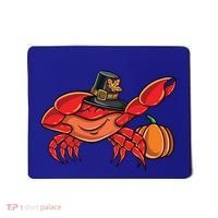 Dabbing Pilgrim Crab Thanksgiving Great Gift Mousepad thumb 0