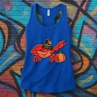 Dabbing Pilgrim Crab Thanksgiving Great Gift Women's Tank Top thumb 3