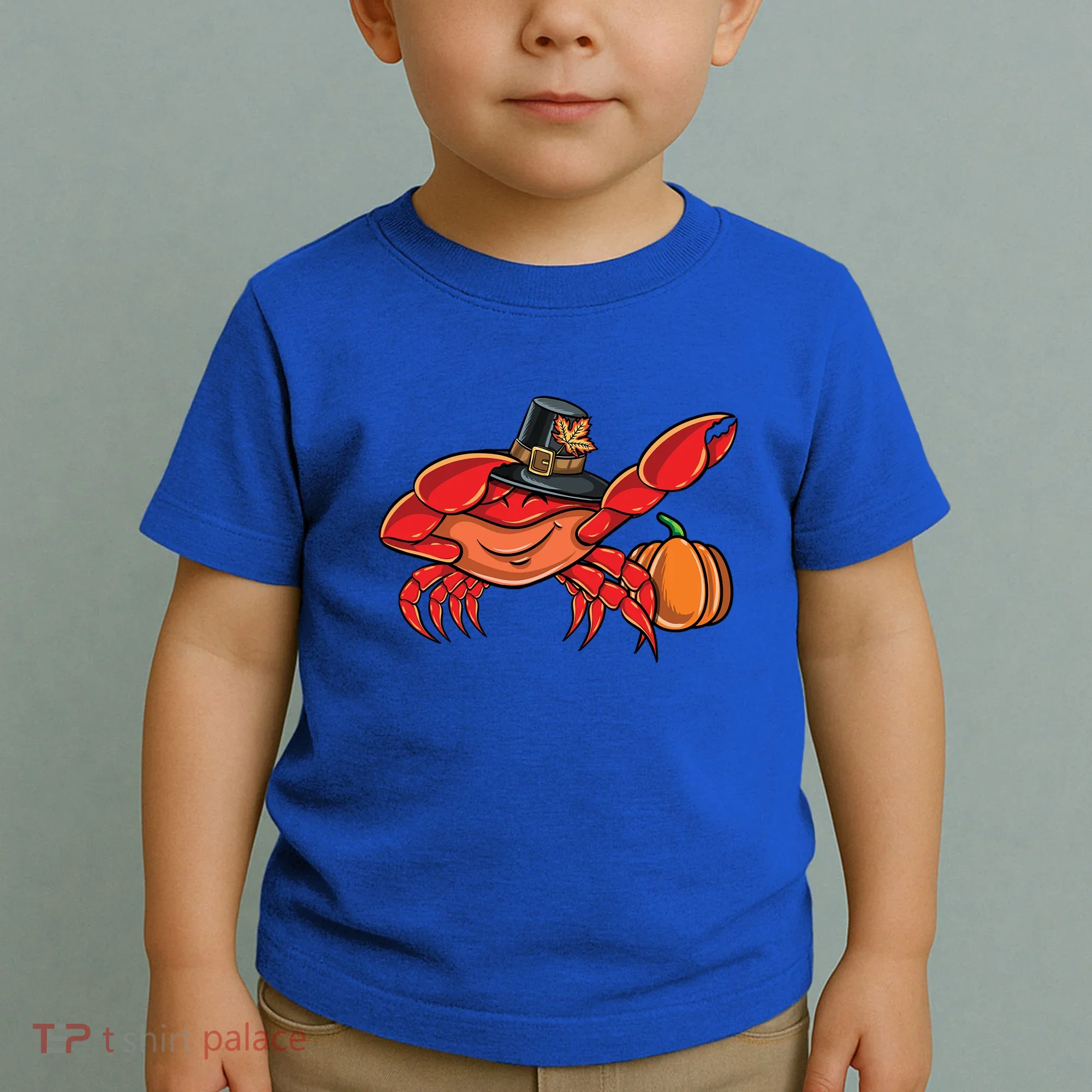 Dabbing Pilgrim Crab Thanksgiving Great Gift Toddler T-Shirt