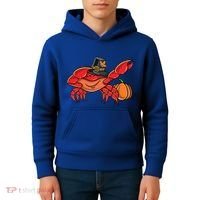 Dabbing Pilgrim Crab Thanksgiving Great Gift Kids Hoodie thumb 4