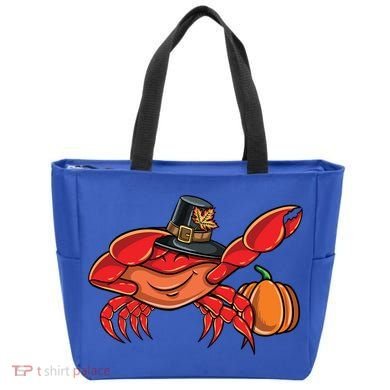 Dabbing Pilgrim Crab Thanksgiving Great Gift Tote Bag