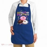 Donut Party Crew Family Matching Friends Donut Lover Funny Funny Gift Apron thumb 2