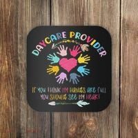 Daycare Provider Childcare Pre K Teacher Appreciation Coaster thumb 0