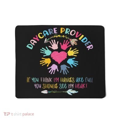 Daycare Provider Childcare Pre K Teacher Appreciation Mousepad