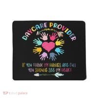 Daycare Provider Childcare Pre K Teacher Appreciation Mousepad thumb 0