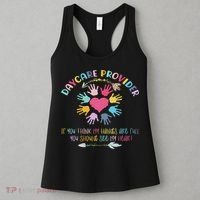 Daycare Provider Childcare Pre K Teacher Appreciation Women's Tank Top thumb 3