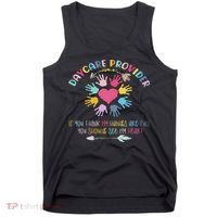 Daycare Provider Childcare Pre K Teacher Appreciation Tank Top thumb 0