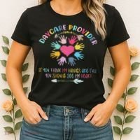 Daycare Provider Childcare Pre K Teacher Appreciation Women's T-Shirt thumb 2