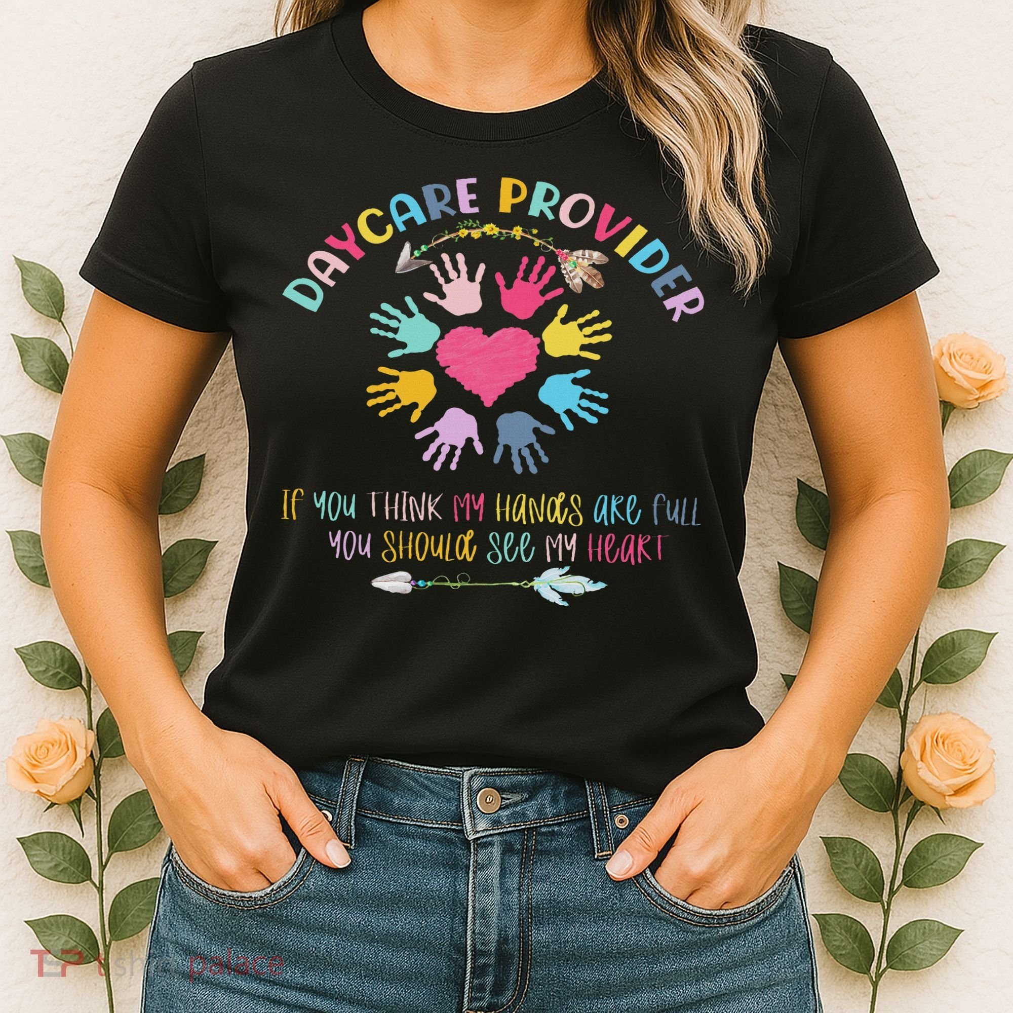Daycare Provider Childcare Pre K Teacher Appreciation Women's T-Shirt