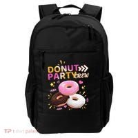 Donut Party Crew Family Matching Friends Donut Lover Funny Gift Backpack thumb 0