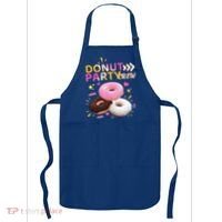 Donut Party Crew Family Matching Friends Donut Lover Funny Gift Apron thumb 0