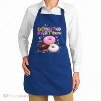 Donut Party Crew Family Matching Friends Donut Lover Funny Gift Apron thumb 2