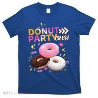 Donut Party Crew Family Matching Friends Donut Lover Funny Gift T-Shirt thumb 0