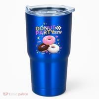 Donut Party Crew Family Matching Friends Donut Lover Funny Gift Tumbler thumb 0