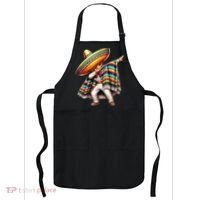 Dabbing Poncho Cinco De Mayo Mexican Holiday Apron thumb 0