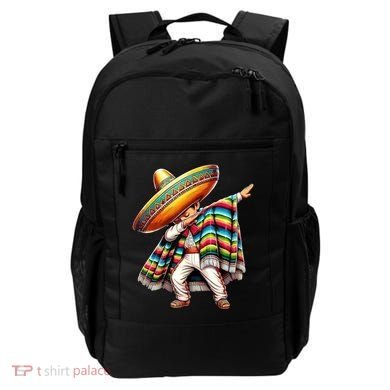 Dabbing Poncho Cinco De Mayo Mexican Holiday Backpack