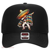 Dabbing Poncho Cinco De Mayo Mexican Holiday Hat thumb 0