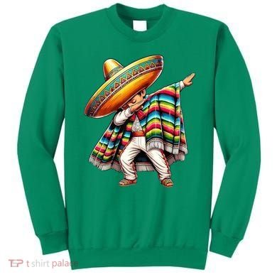 Dabbing Poncho Cinco De Mayo Mexican Holiday Sweatshirt