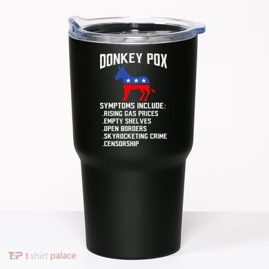 Donkey Pox Conservative Republican Anti Biden Donkeypox Tumbler