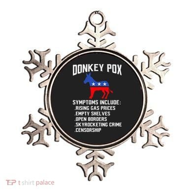 Donkey Pox Conservative Republican Anti Biden Donkeypox Ornament
