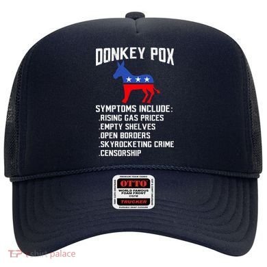 Donkey Pox Conservative Republican Anti Biden Donkeypox Hat