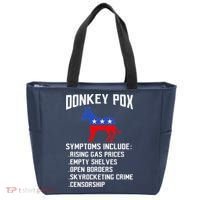Donkey Pox Conservative Republican Anti Biden Donkeypox Tote Bag thumb 0