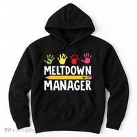 Daycare Provider Childcare Meltdown Manager Hoodie thumb 0