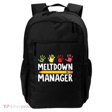 Daycare Provider Childcare Meltdown Manager Backpack