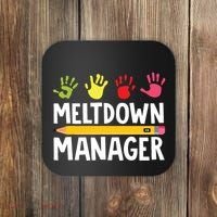 Daycare Provider Childcare Meltdown Manager Coaster thumb 0
