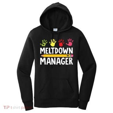 Daycare Provider Childcare Meltdown Manager Women's Hoodie