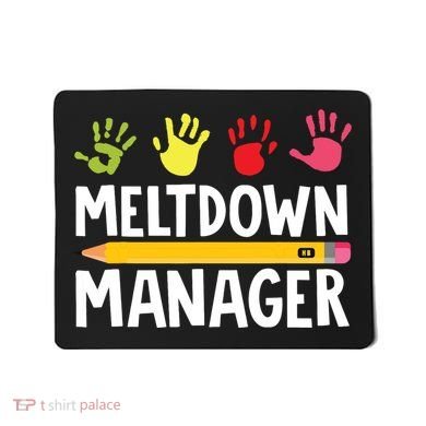 Daycare Provider Childcare Meltdown Manager Mousepad