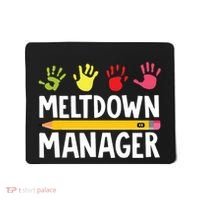 Daycare Provider Childcare Meltdown Manager Mousepad thumb 0