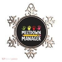 Daycare Provider Childcare Meltdown Manager Ornament thumb 0