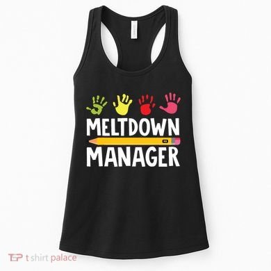 Daycare Provider Childcare Meltdown Manager Women's Tank Top