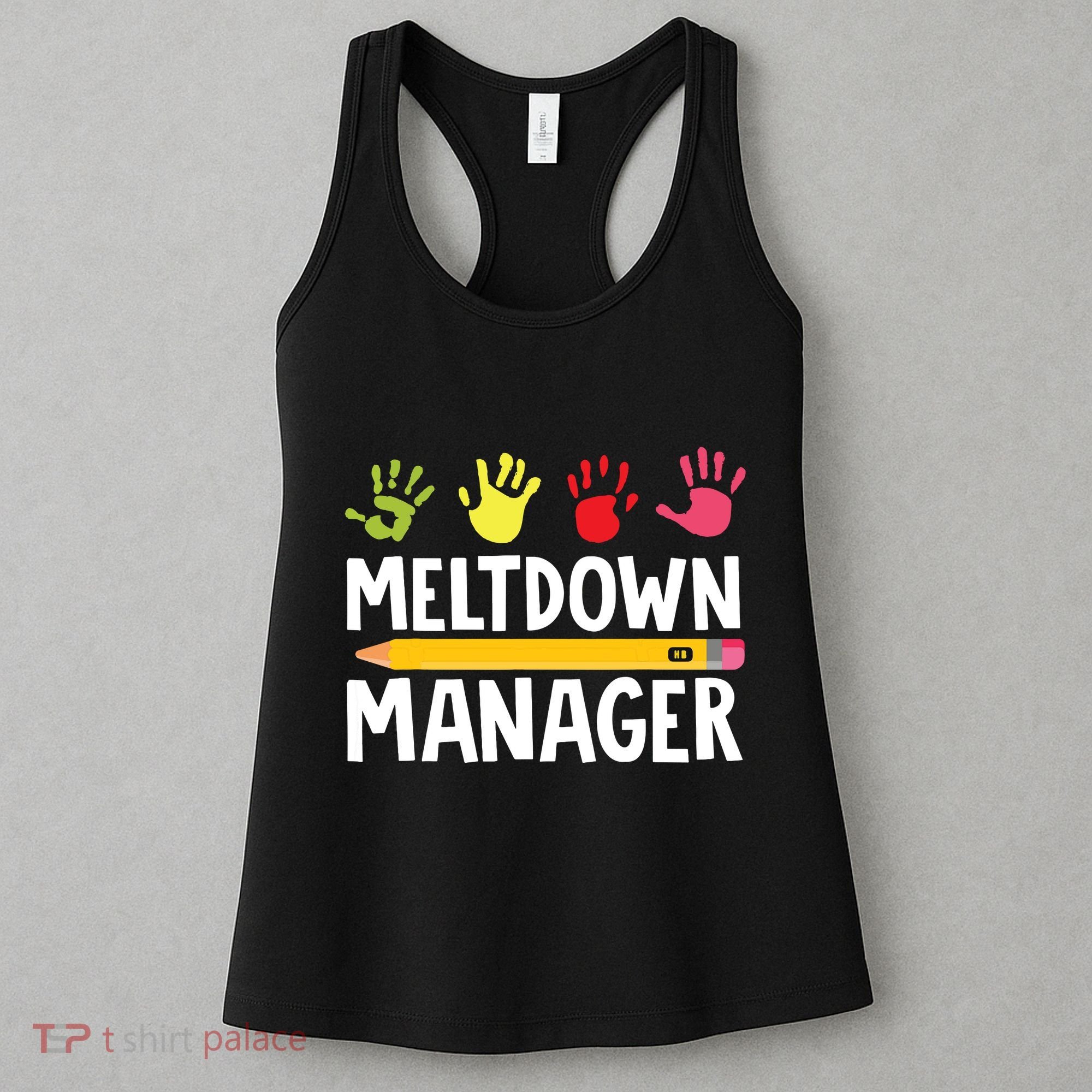 Daycare Provider Childcare Meltdown Manager Women's Tank Top