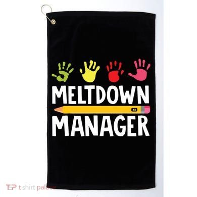 Daycare Provider Childcare Meltdown Manager Golf Towel
