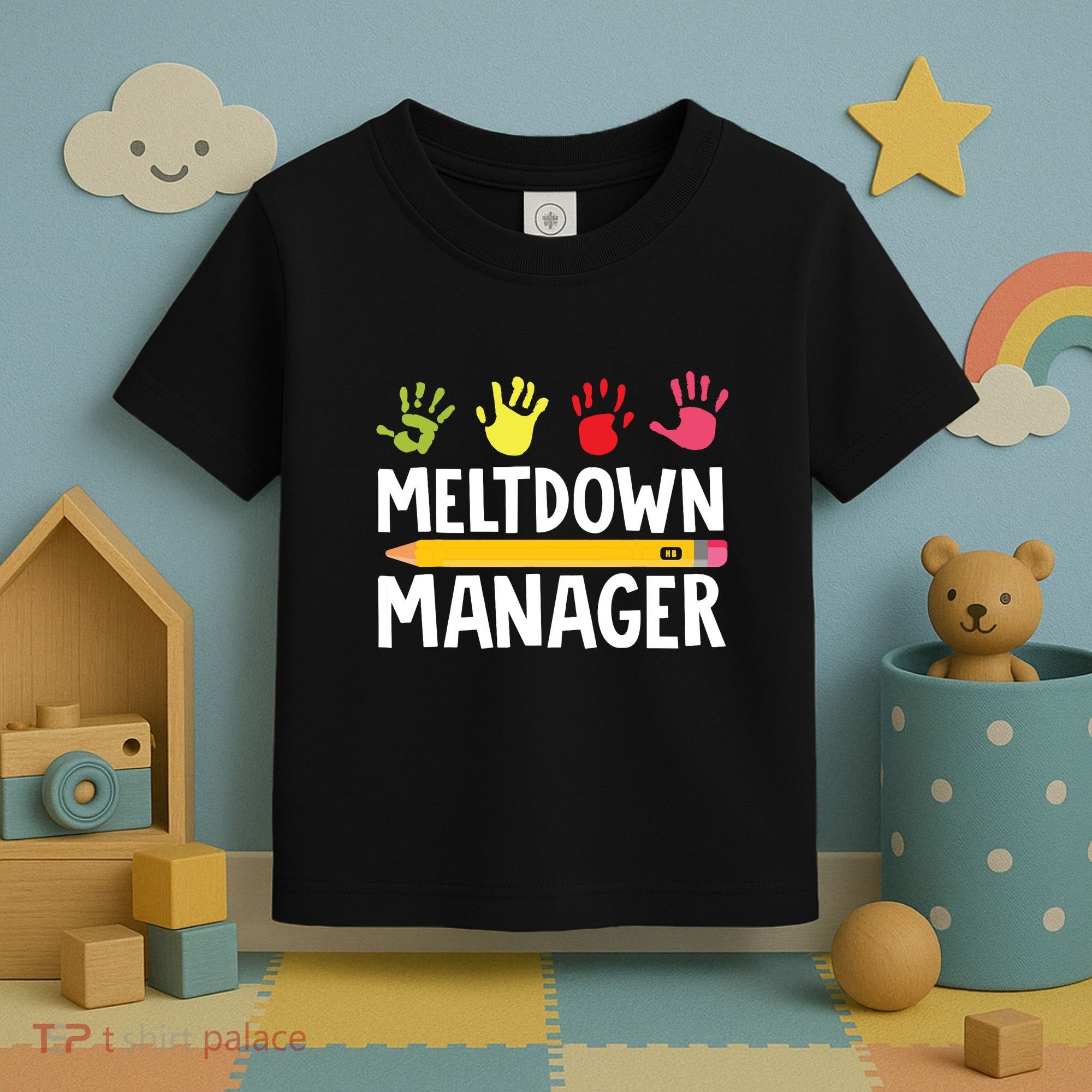 Daycare Provider Childcare Meltdown Manager Toddler T-Shirt