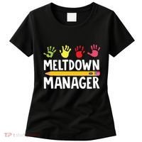 Daycare Provider Childcare Meltdown Manager Women's T-Shirt thumb 0