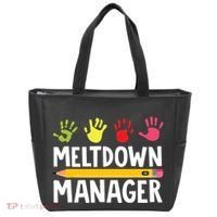 Daycare Provider Childcare Meltdown Manager Tote Bag thumb 0