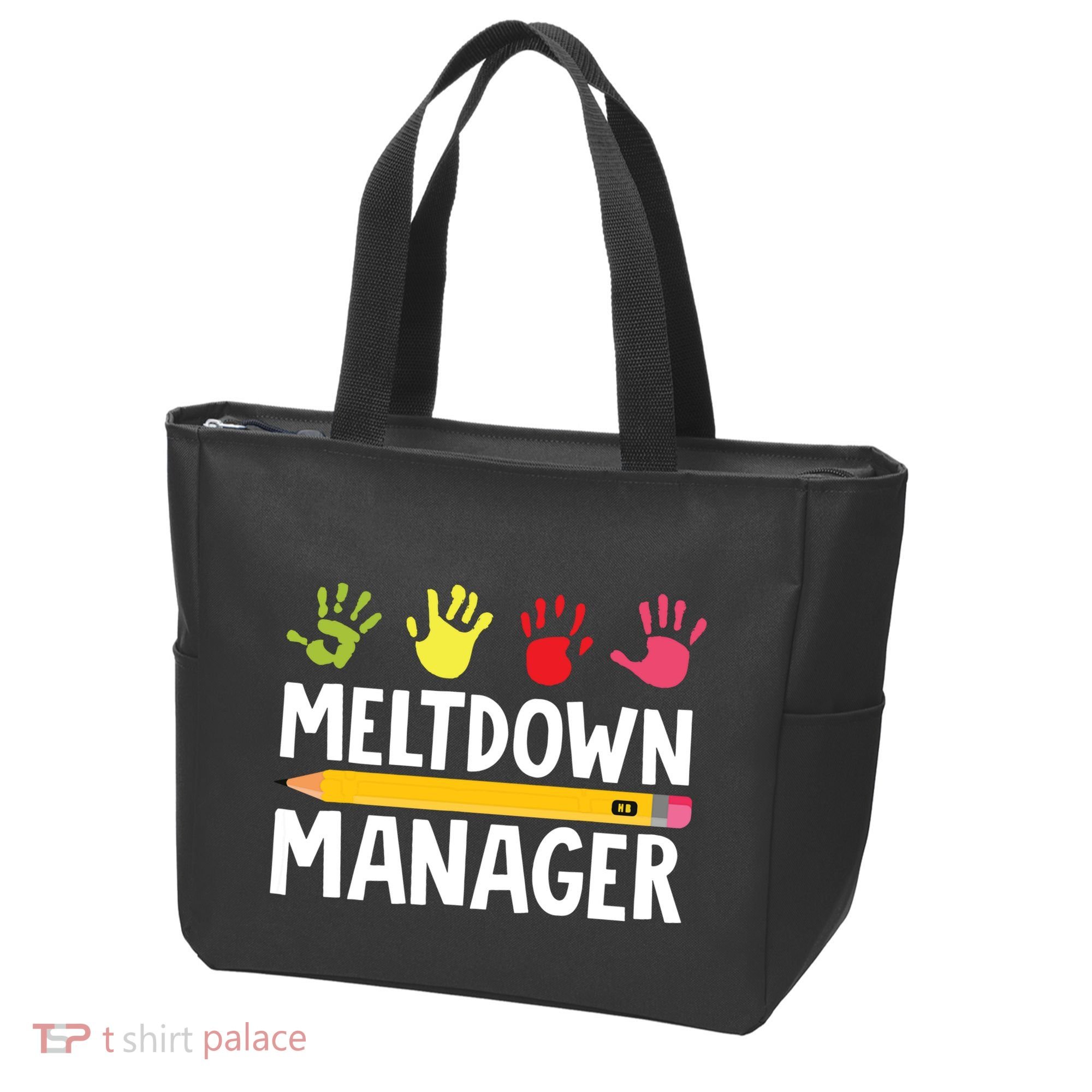 Daycare Provider Childcare Meltdown Manager Tote Bag