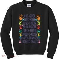 Daycare Provider Daycare Teacher Childcare Provider Kids Sweatshirt thumb 0