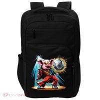 Dancer Pig Dancing Disco Impact Tech Backpack thumb 0