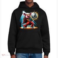 Dancer Pig Dancing Disco District V.I.T. Heavyweight Hoodie thumb 0