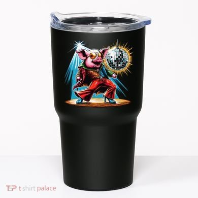 Dancer Pig Dancing Disco Tumbler