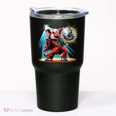 Dancer Pig Dancing Disco Tumbler