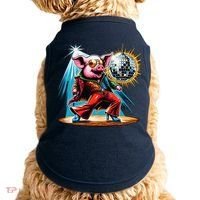 Dancer Pig Dancing Disco Doggie Tank thumb 0