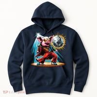 Dancer Pig Dancing Disco Hoodie thumb 0