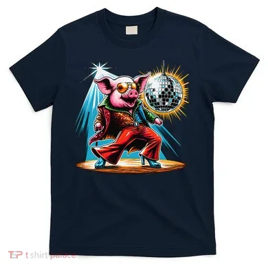 Dancer Pig Dancing Disco T-Shirt